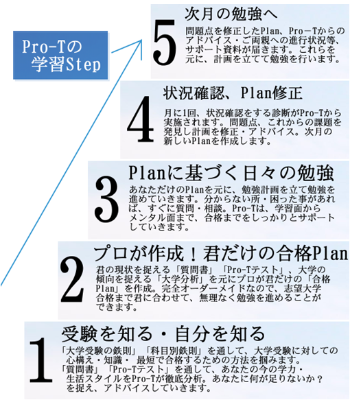 Pro-Tの学習step